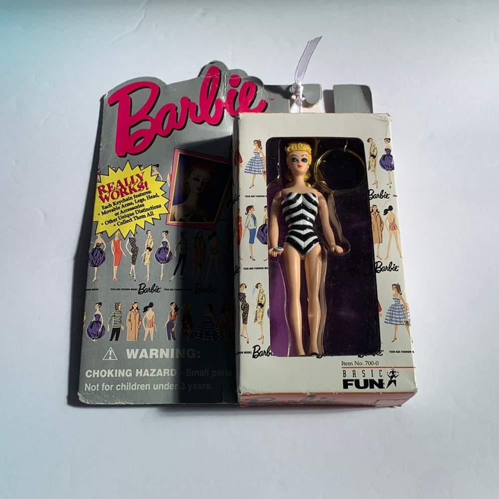 NWT Barbie KeyChain